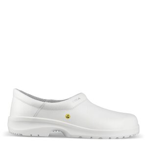 Fusion Clog Closed Heel White