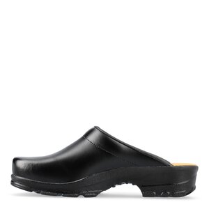 LBS Flex Clog Open Heel Black