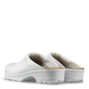 LBS Flex Clog Open Heel White